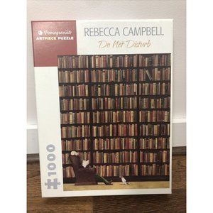 Rebecca Campbell Puzzle Books Cats Do Not Disturb 1000-Piece Jigsaw Reading New